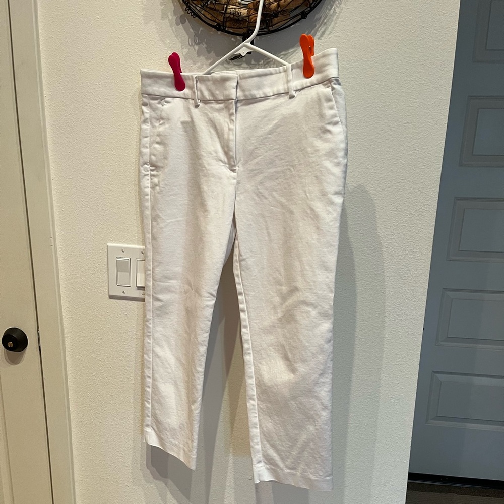 Loft White Pants